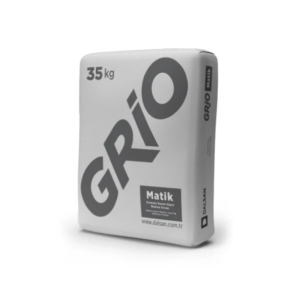 Grio Matik Çimento Esaslı Hazır Makine Sıvası
